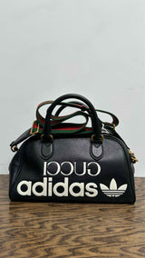 Gucci X Adidas Logo Duffle Bag
