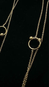 JW Anderson Multi-Pierce Long Necklace