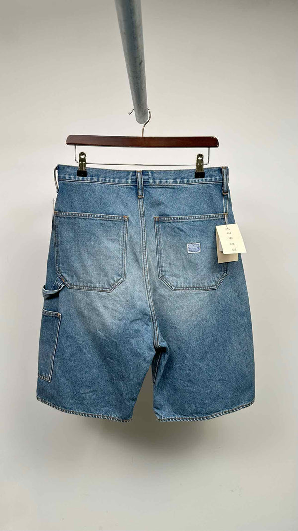 Kapital Kountry Studed Remake Denim Shorts