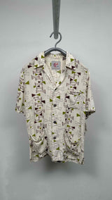 Vintage S/S Printed Sailing Shirt