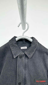 Willy Chavarria Oversized Monster Denim Jacket
