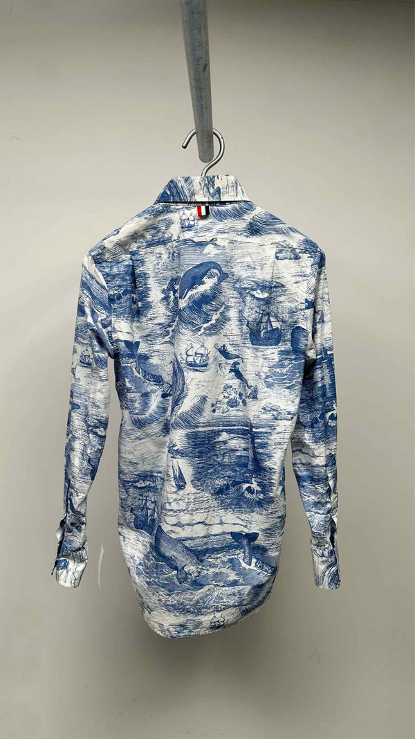 Thom Browne Nautical Print Shirt