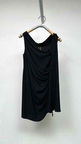 Rick Owens N/S Side-Gathered Long Top