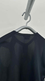 Comme Des Garcons Homme Plus Front Cut-Out Pattern T-shirt