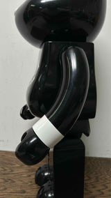 Bearbrick X Mastermind 1000% Black Figure