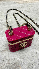 Chanel Logo box Long Necklace