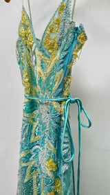 Valentino Taquis-beaded Embellished Dress