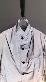 Paul Harnden Crinkled Refelctive Blazer Jacket