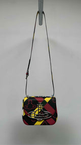 Vivienne Westwood Plaid Orb Shoulder Bag