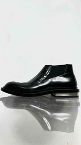 Jil Sander Metal-heel Low Chelsea Boots