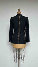 Jean Paul Gaultier Lace Stripe Jacket