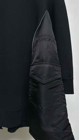 Sacai Side-detail Sweat Dress