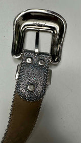 B.B. Simon Studded Glitter Belt