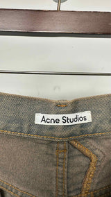 Acne Studios Pedrika Patchwork Rigid Wide Jeans