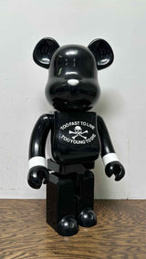 Bearbrick X Mastermind 1000% Black Figure