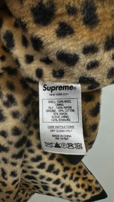Supreme X Loro Piana Leopard-Fur-Lining Over Coat