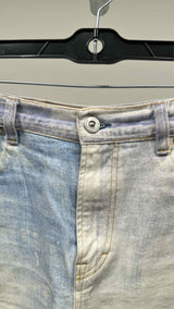 Our Legacy Raw-end Bleached Denim Shorts