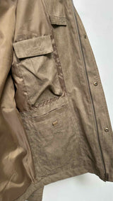 Kansai Yamamoto Double-collar Peach-skin Jacket