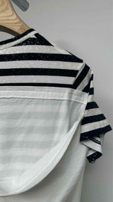 Comme Des Garcons S/S Upside-down Docking Border Top