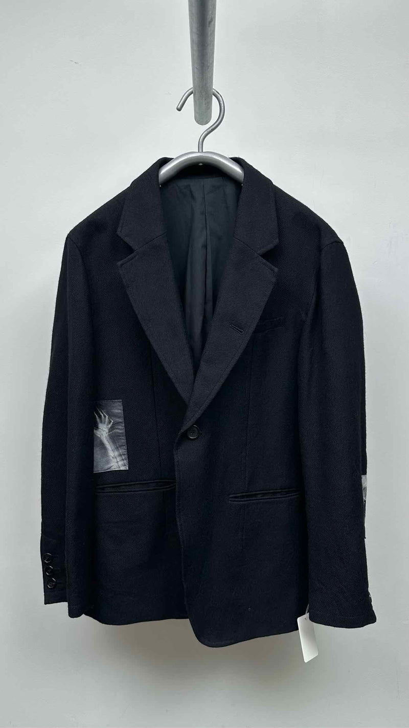 Undercover Patched Wool Blazer Jacket