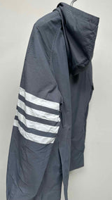 Thom Browne Unconstructed 4-bar Hooded Jacket