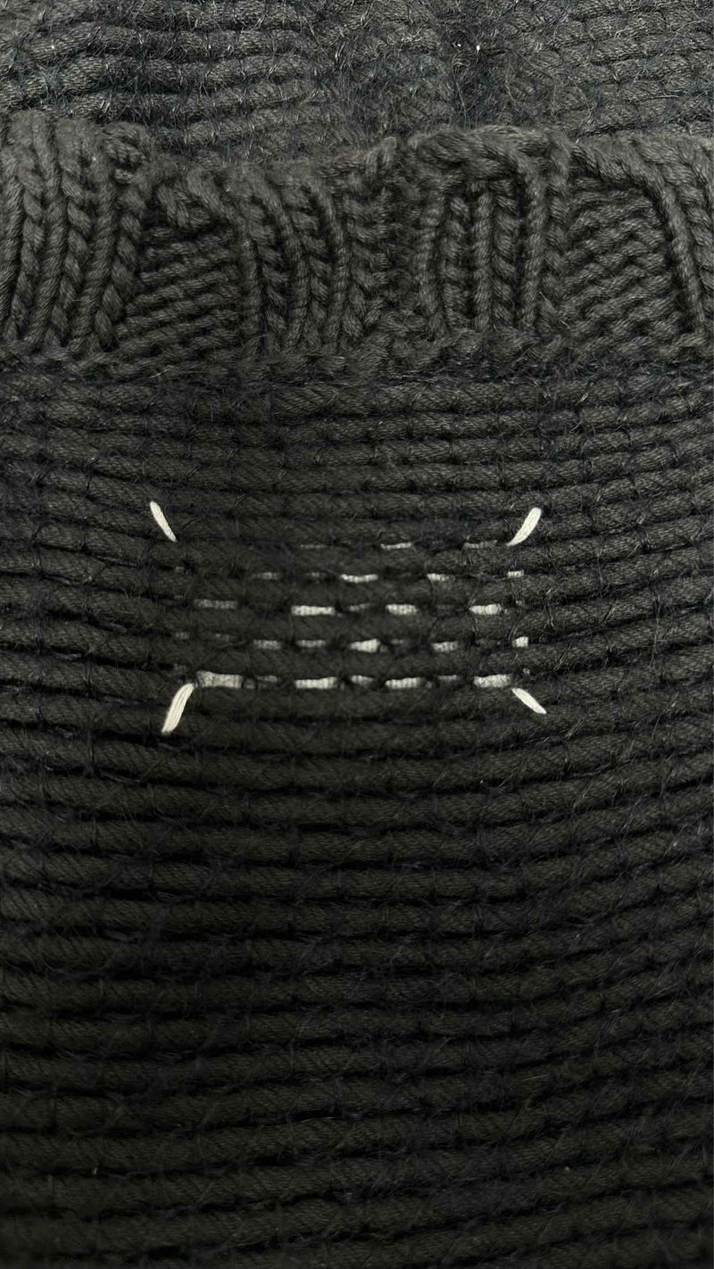 Margiela Mohair Mesh Detailed Cardigan