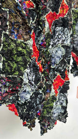 FETE Issey Miyake Shibori Pleat Printed Light Jacket