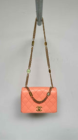 Chanel Quilted Lambskin Crossbody Bag