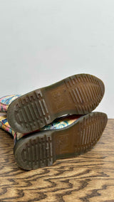 Yohji Yamamoto X Dr. Martens Printed Long Boots