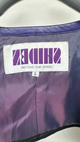 Shiden Motorcycle Sleeve Leather Jacket