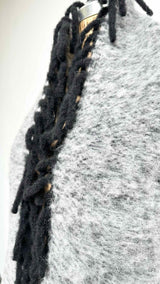 Burberry Fringe-round Happy Scarf