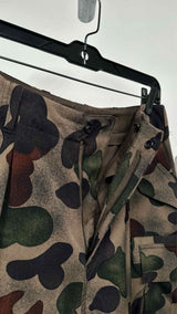 Yohji Yamamoto Pour Homme Wide Cargo Camo Pants
