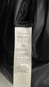 Rick Owens Flannel-neck Down Jacket