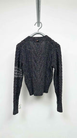 Thom Browne Cable Knit Cropped Cardigan