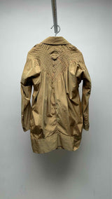 FETE Pleated Stripe Coat