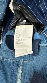 Junya Watanabe MAN Boro Patchwork Denim Jacket