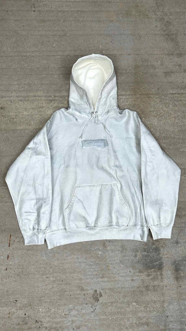 Supreme X MM6 Foil Box Logo Hoodie