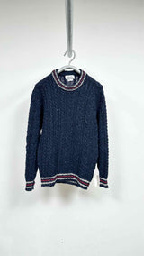 Thom Browne Fun-mix Cable-knit Sweater