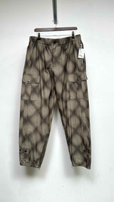 Dries Van Noten Check Cargo Pants