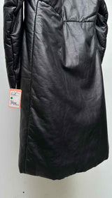 Gareth Pugh Quilted-leather Paded Long Coat