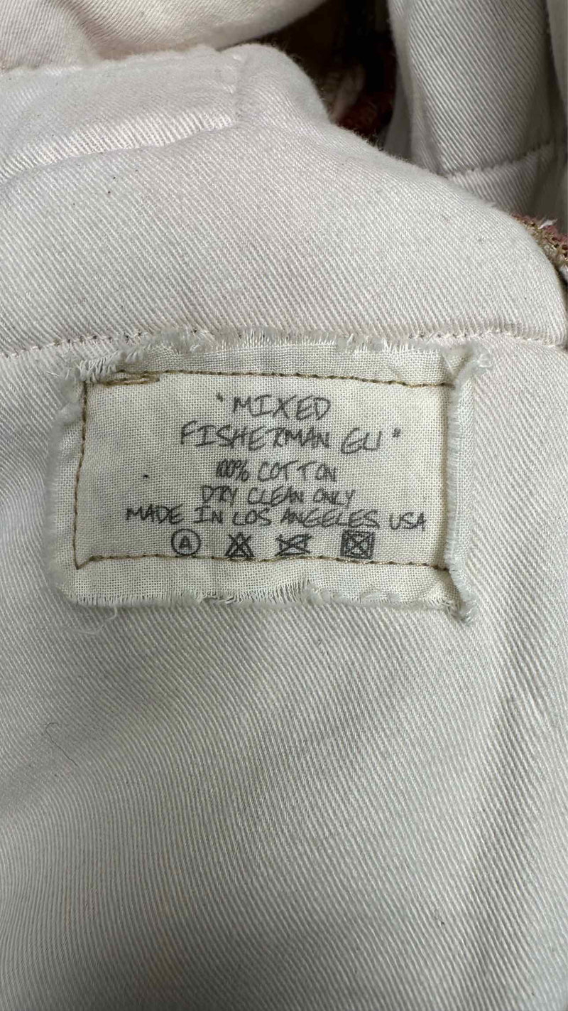 Greg Lauren Reconstructed Knit Docking Haori Jacket