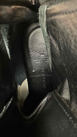 Yohji Yamamoto Wrinkly Back-Zip Boots