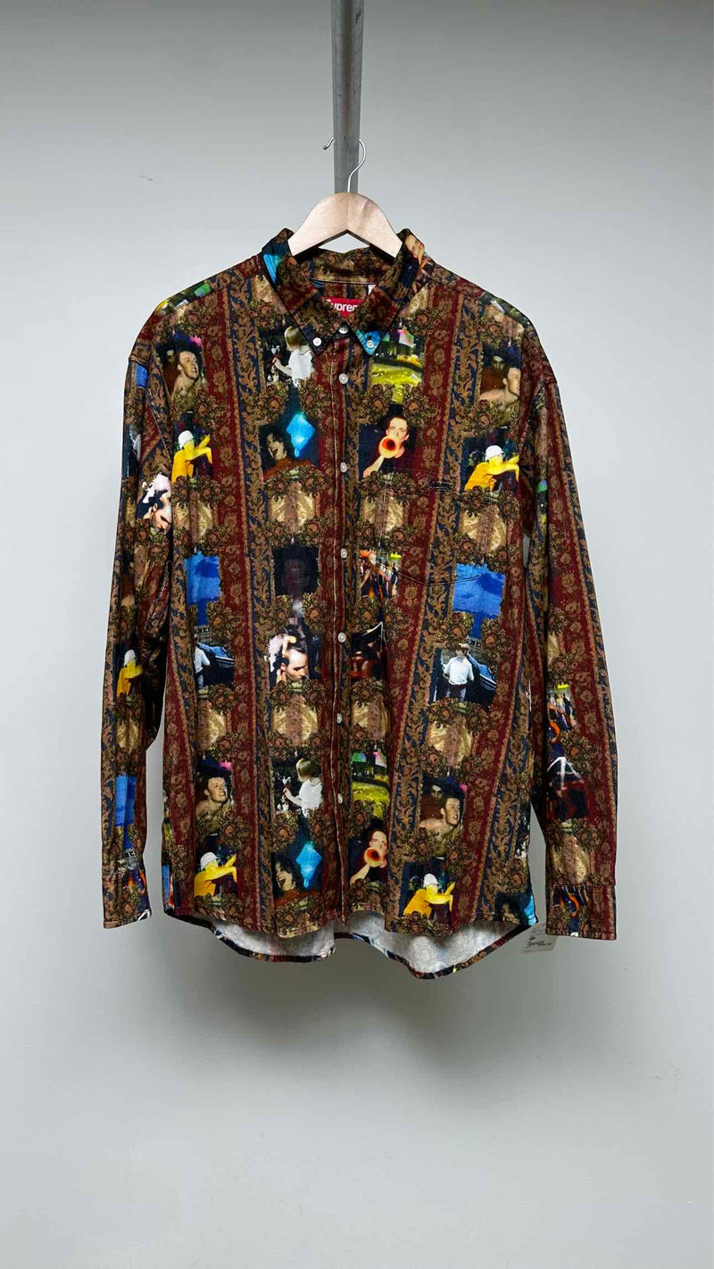 Supreme Mark Leckey Hardcore Corduroy Shirt