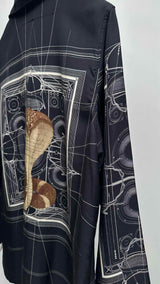 Givenchy Printed Silk Shirt