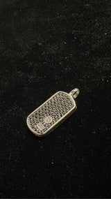 David Yurman Black Diamond Tag Pendant