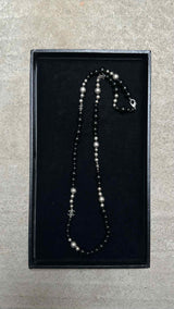 Chanel Faux-pearl Glass Beeds Necklace