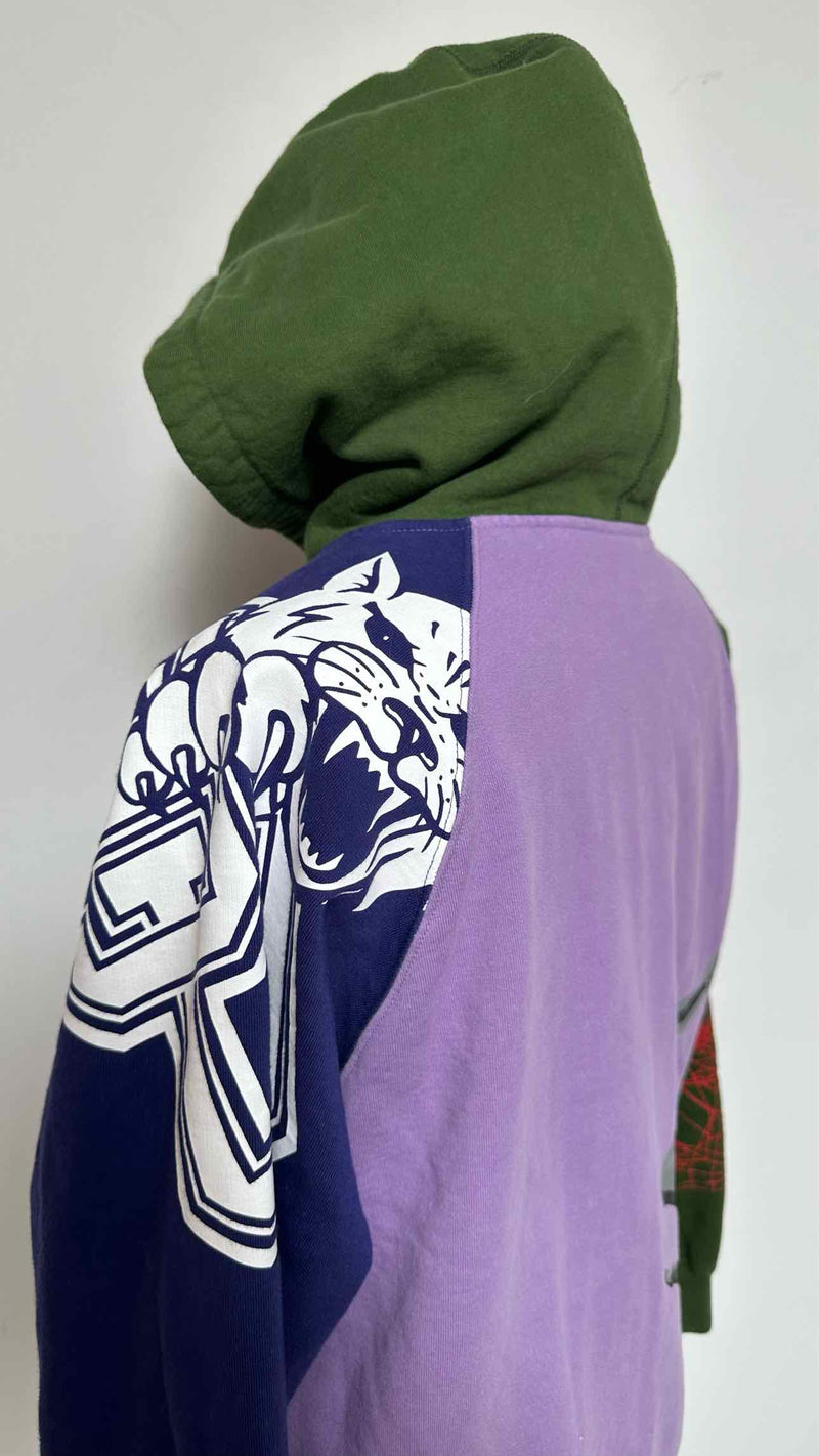 Junya Watanabe MAN X Supreme Zip-up Printed Hoodie