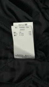 Blue Blue Japan Kagozome Quilteed Wrap Puffer Jacket