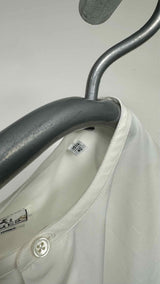Hermes Collar-less Chemise Boxy Shirt