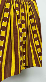 Marni Stripe/Dot Pencil Skirt